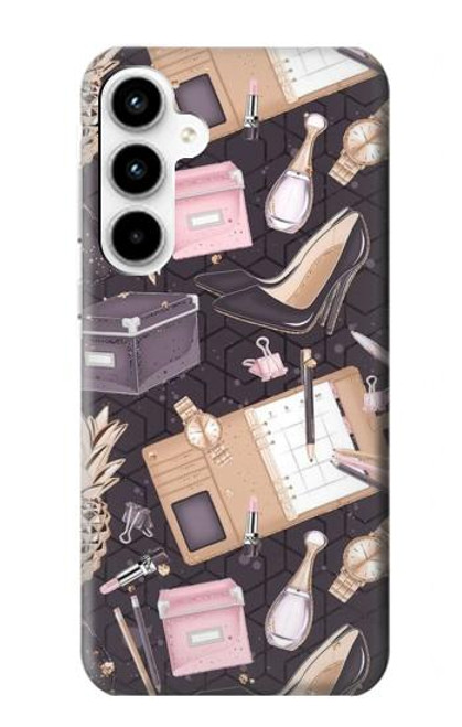 W3448 Fashion Hard Case and Leather Flip Case For Samsung Galaxy A35 5G