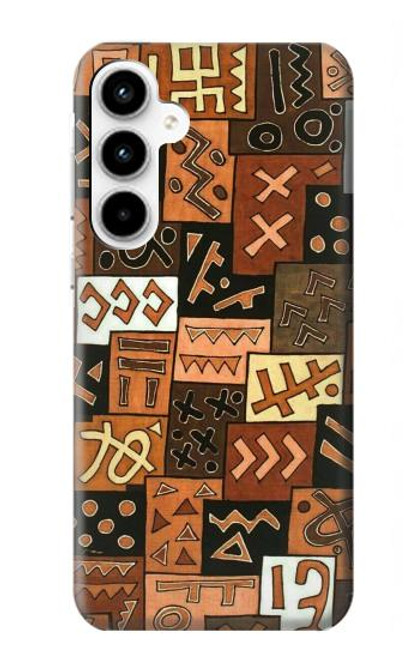 W3460 Mali Art Pattern Hard Case and Leather Flip Case For Samsung Galaxy A35 5G