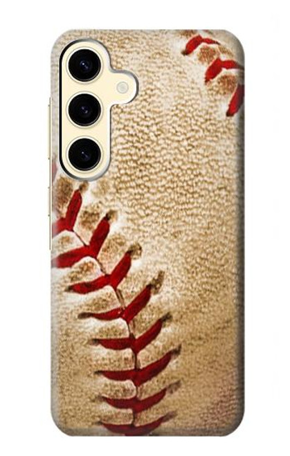 W0064 Baseball Hard Case and Leather Flip Case For Samsung Galaxy S24