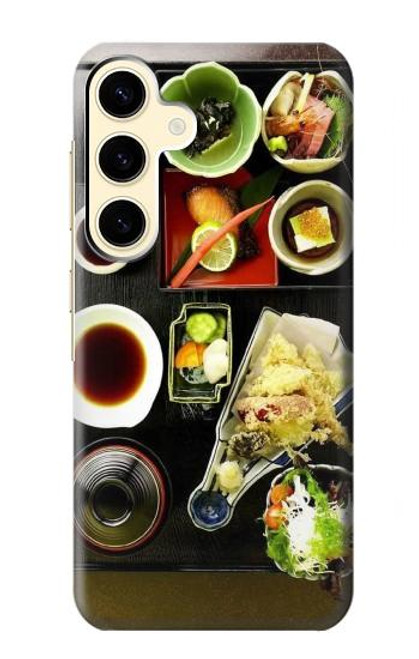 W0627 Japanese Food Hard Case and Leather Flip Case For Samsung Galaxy S24