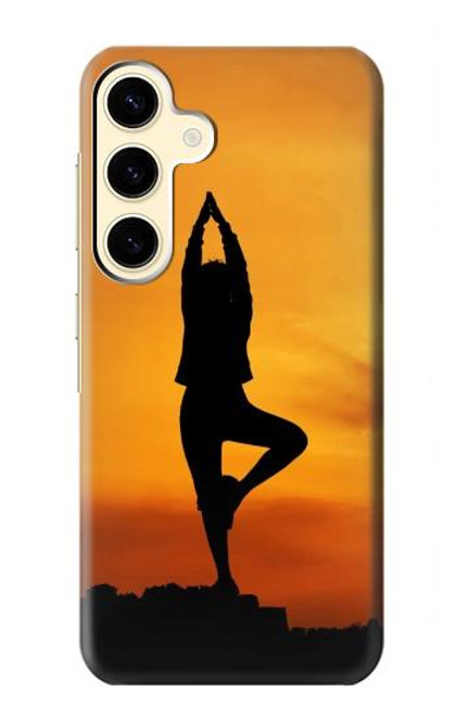 W0832 Yoga Hard Case and Leather Flip Case For Samsung Galaxy S24