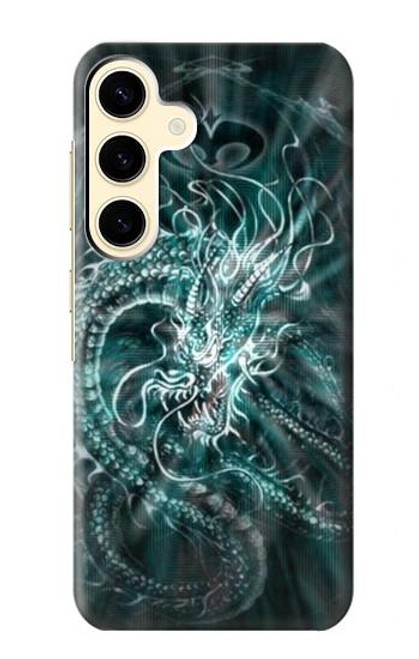 W1006 Digital Chinese Dragon Hard Case and Leather Flip Case For Samsung Galaxy S24