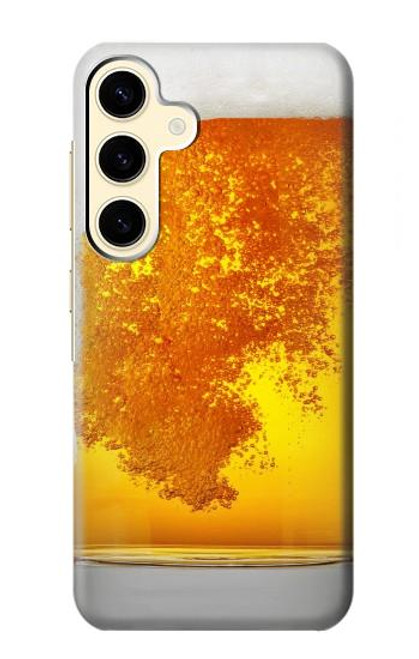 W2391 Beer Glass Hard Case and Leather Flip Case For Samsung Galaxy S24