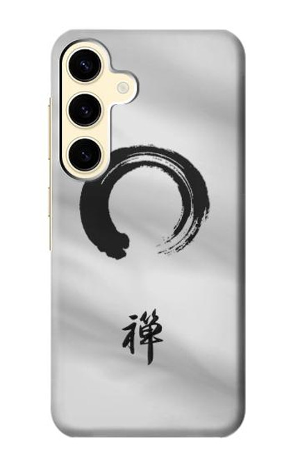 W2398 Zen Buddhism Symbol Hard Case and Leather Flip Case For Samsung Galaxy S24