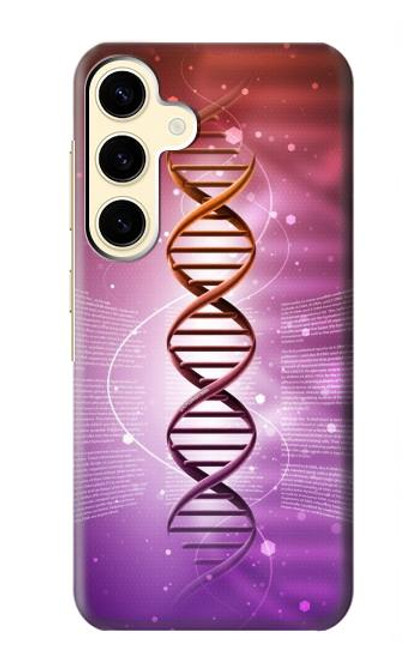 W2573 Dna Genetic Code Hard Case and Leather Flip Case For Samsung Galaxy S24