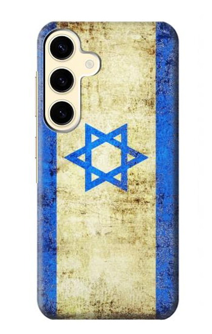 W2614 Israel Old Flag Hard Case and Leather Flip Case For Samsung Galaxy S24