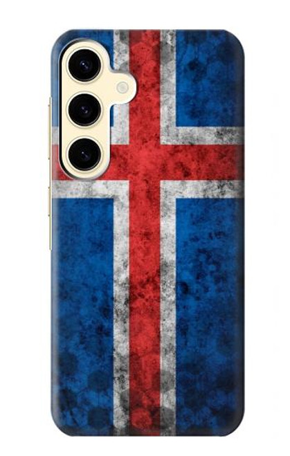 W3000 Iceland Football Soccer Hard Case and Leather Flip Case For Samsung Galaxy S24