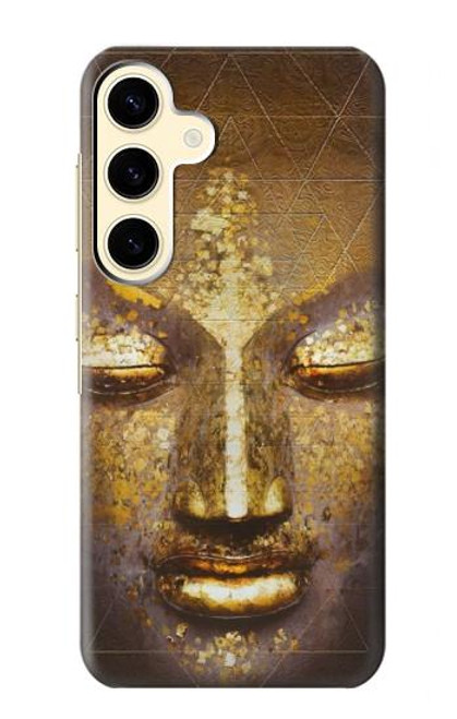 W3189 Magical Yantra Buddha Face Hard Case and Leather Flip Case For Samsung Galaxy S24