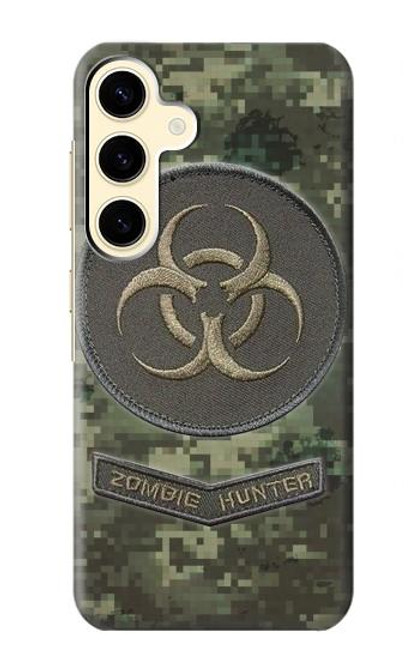 W3468 Biohazard Zombie Hunter Graphic Hard Case and Leather Flip Case For Samsung Galaxy S24