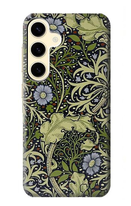 W3792 William Morris Hard Case and Leather Flip Case For Samsung Galaxy S24