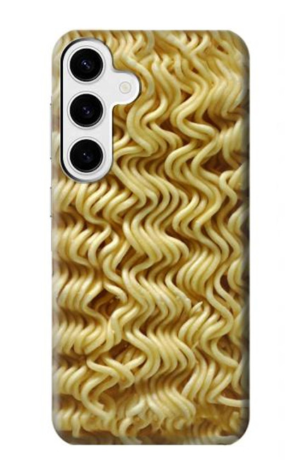 W2715 Instant Noodles Hard Case and Leather Flip Case For Samsung Galaxy S24 Plus