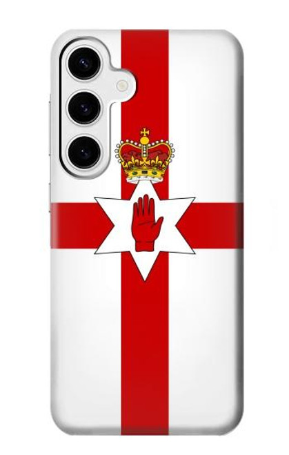 W3089 Flag of Northern Ireland Hard Case and Leather Flip Case For Samsung Galaxy S24 Plus