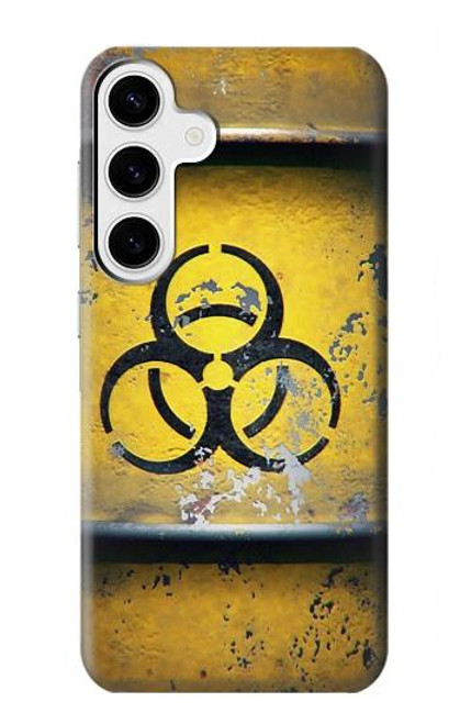 W3669 Biological Hazard Tank Graphic Hard Case and Leather Flip Case For Samsung Galaxy S24 Plus