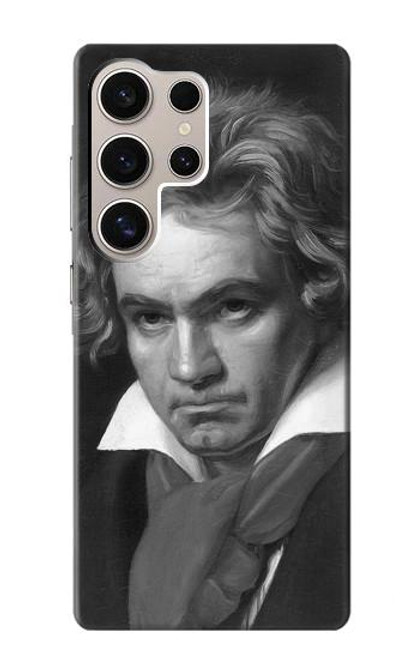 W1930 Beethoven Hard Case and Leather Flip Case For Samsung Galaxy S24 Ultra