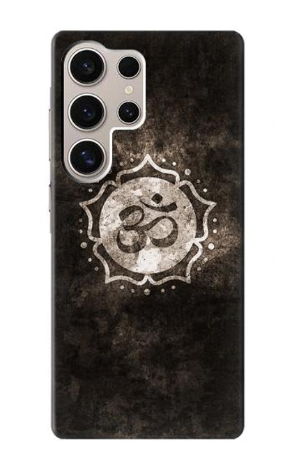 W2902 Yoga Namaste Om Symbol Hard Case and Leather Flip Case For Samsung Galaxy S24 Ultra