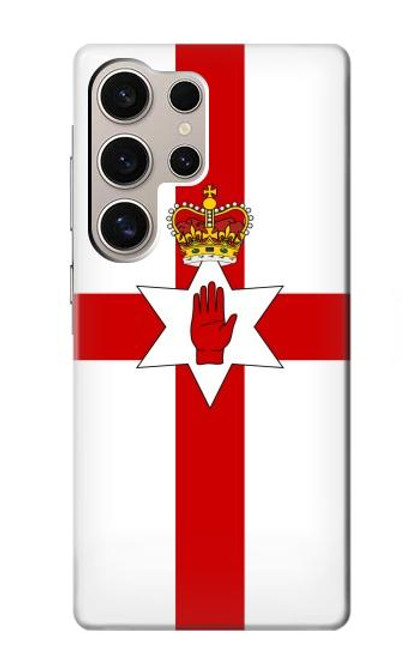 W3089 Flag of Northern Ireland Hard Case and Leather Flip Case For Samsung Galaxy S24 Ultra