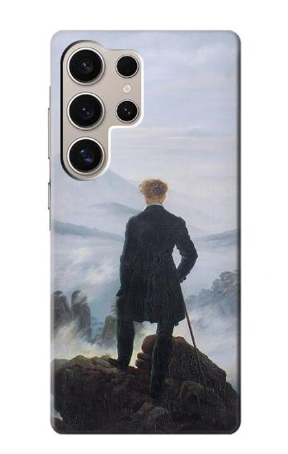 W3789 Wanderer above the Sea of Fog Hard Case and Leather Flip Case For Samsung Galaxy S24 Ultra