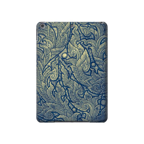 W0568 Thai Art Tablet Hard Case For iPad 10.2 (2021,2020,2019), iPad 9 8 7