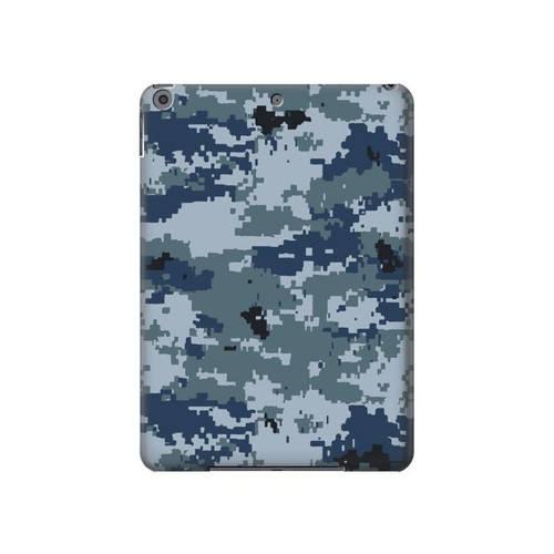 W2346 Navy Camo Camouflage Graphic Tablet Hard Case For iPad 10.2 (2021,2020,2019), iPad 9 8 7
