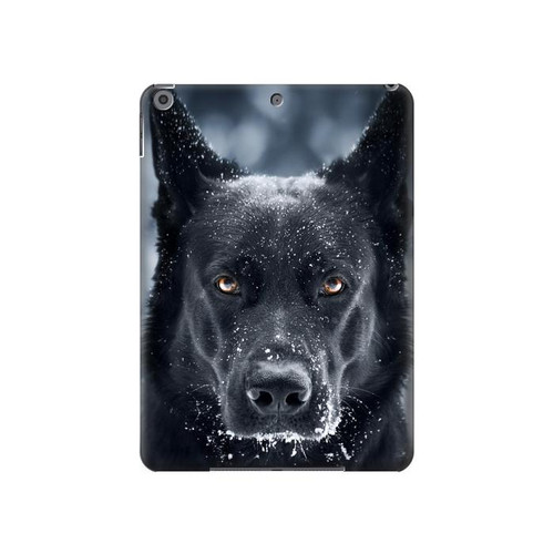 W3168 German Shepherd Black Dog Tablet Hard Case For iPad 10.2 (2021,2020,2019), iPad 9 8 7