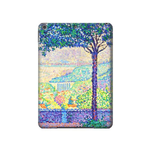 W3349 Paul Signac Terrace of Meudon Tablet Hard Case For iPad 10.2 (2021,2020,2019), iPad 9 8 7