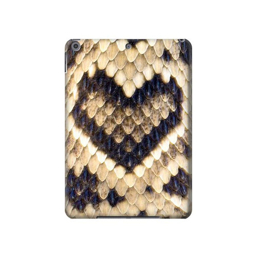 W3417 Diamond Rattle Snake Graphic Print Tablet Hard Case For iPad 10.2 (2021,2020,2019), iPad 9 8 7