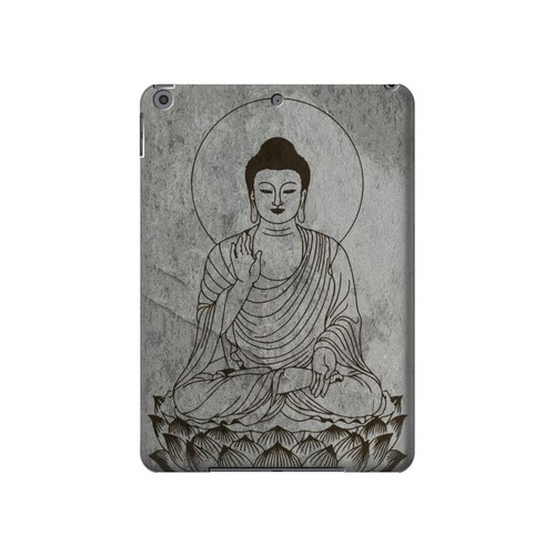 W3873 Buddha Line Art Tablet Hard Case For iPad 10.2 (2021,2020,2019), iPad 9 8 7