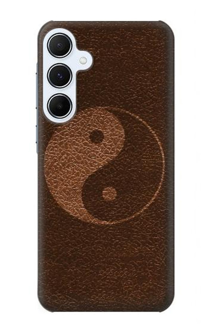 W0825 Taoism Yin Yang Hard Case and Leather Flip Case For Samsung Galaxy A55 5G