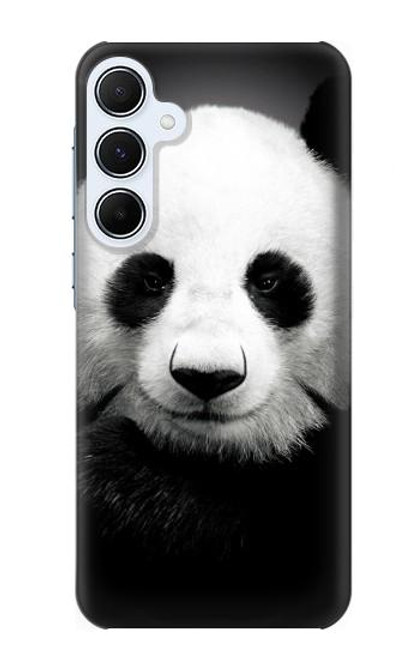 W1072 Panda Bear Hard Case and Leather Flip Case For Samsung Galaxy A55 5G