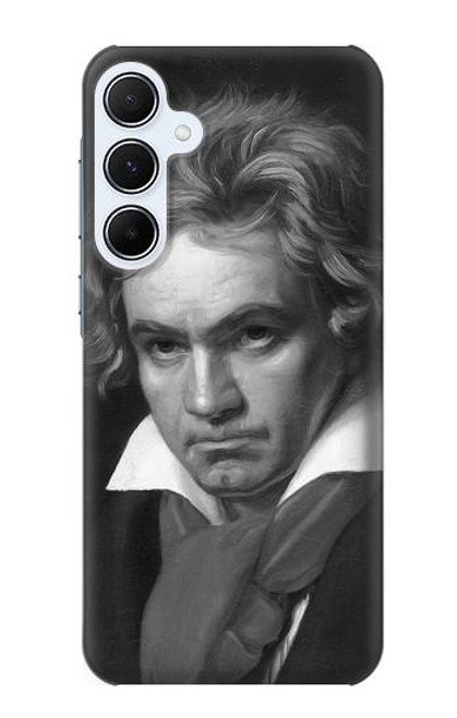 W1930 Beethoven Hard Case and Leather Flip Case For Samsung Galaxy A55 5G