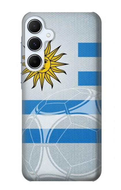 W2995 Uruguay Football Soccer Hard Case and Leather Flip Case For Samsung Galaxy A55 5G