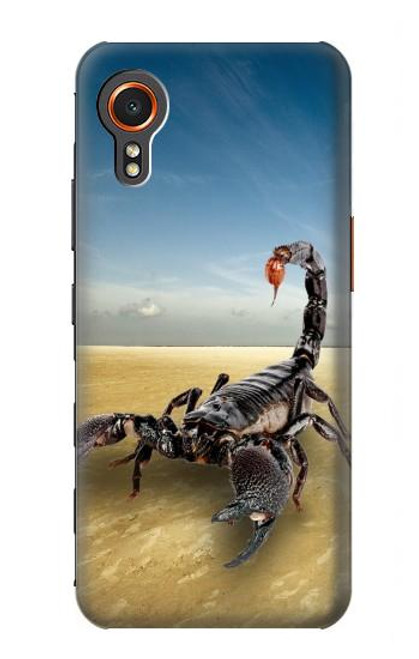 W0150 Desert Scorpion Hard Case and Leather Flip Case For Samsung Galaxy Xcover7