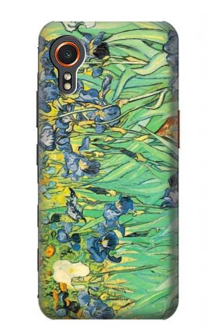 W0210 Van Gogh Irises Hard Case and Leather Flip Case For Samsung Galaxy Xcover7