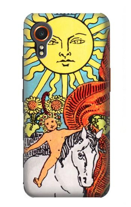 W0565 Tarot Sun Hard Case and Leather Flip Case For Samsung Galaxy Xcover7