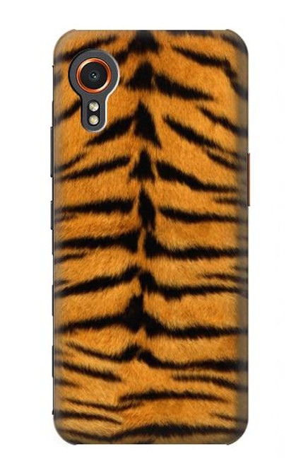 W0576 Tiger Skin Hard Case and Leather Flip Case For Samsung Galaxy Xcover7