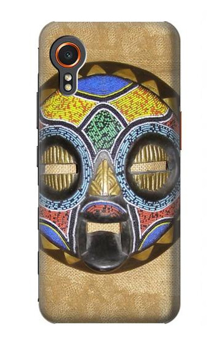 W0965 African Baluba Mask Hard Case and Leather Flip Case For Samsung Galaxy Xcover7