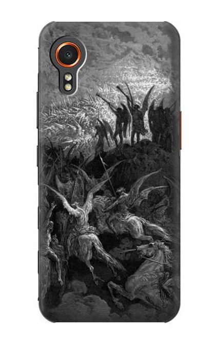 W1026 Gustave Dore Paradise Lost Hard Case and Leather Flip Case For Samsung Galaxy Xcover7