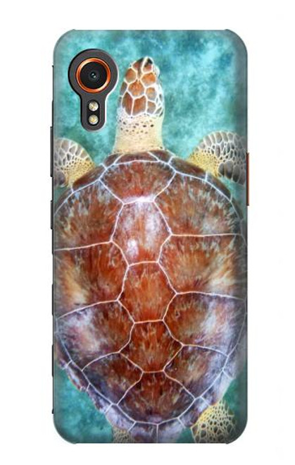 W1424 Sea Turtle Hard Case and Leather Flip Case For Samsung Galaxy Xcover7