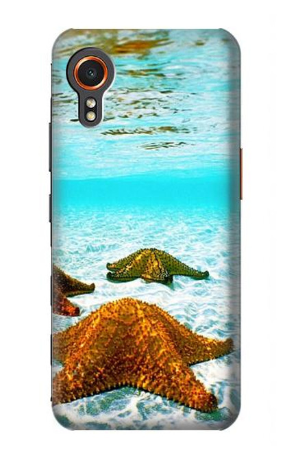 W1679 Starfish Sea Beach Hard Case and Leather Flip Case For Samsung Galaxy Xcover7