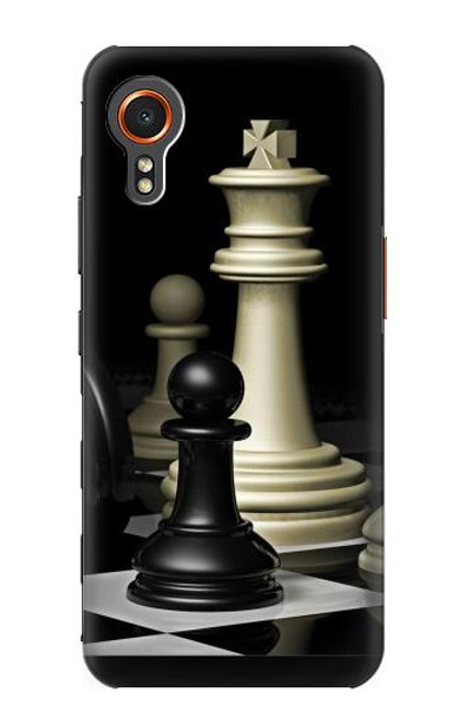 W2262 Chess King Hard Case and Leather Flip Case For Samsung Galaxy Xcover7