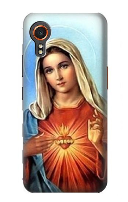 W2420 The Virgin Mary Santa Maria Hard Case and Leather Flip Case For Samsung Galaxy Xcover7