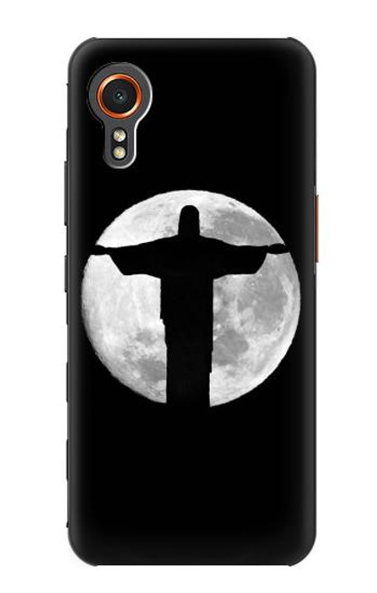 W2511 Jesus Statue Christ Rio de Janeiro Hard Case and Leather Flip Case For Samsung Galaxy Xcover7