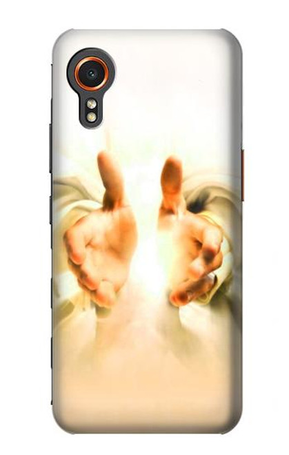 W2546 Hand of God Heaven Hard Case and Leather Flip Case For Samsung Galaxy Xcover7