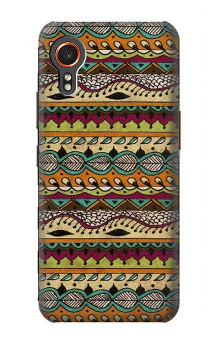 W2860 Aztec Boho Hippie Pattern Hard Case and Leather Flip Case For Samsung Galaxy Xcover7