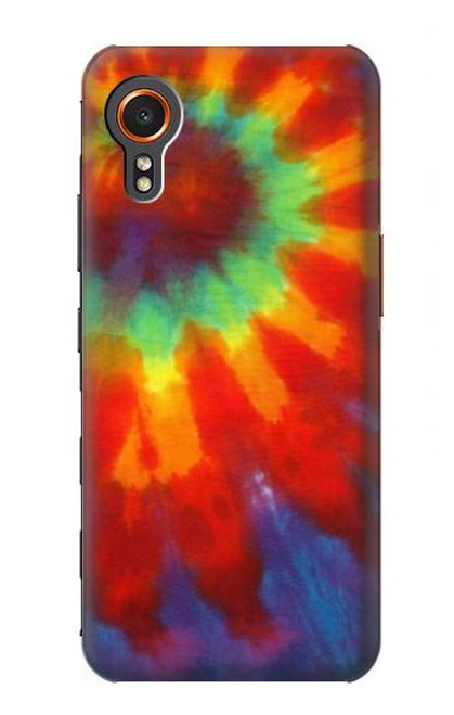 W2985 Colorful Tie Dye Texture Hard Case and Leather Flip Case For Samsung Galaxy Xcover7