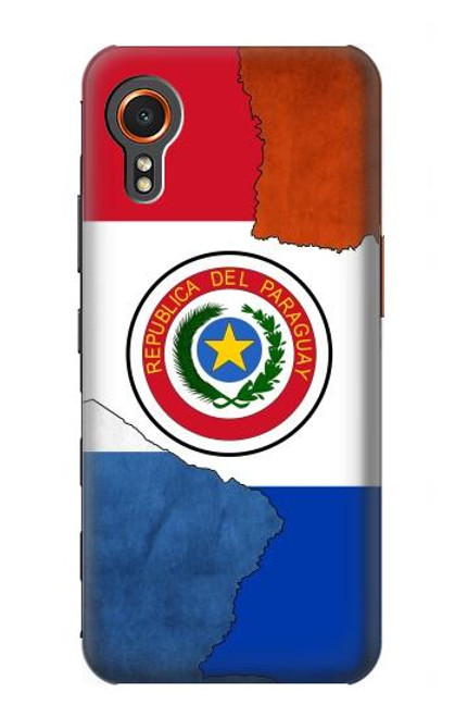 W3017 Paraguay Flag Hard Case and Leather Flip Case For Samsung Galaxy Xcover7