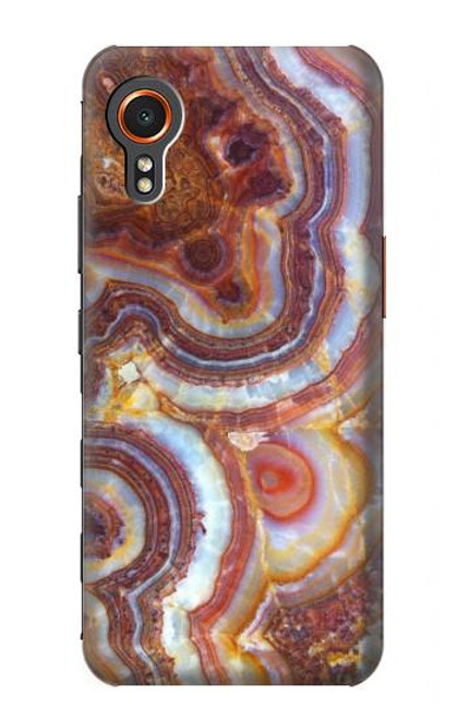 W3034 Colored Marble Texture Printed Hard Case and Leather Flip Case For Samsung Galaxy Xcover7