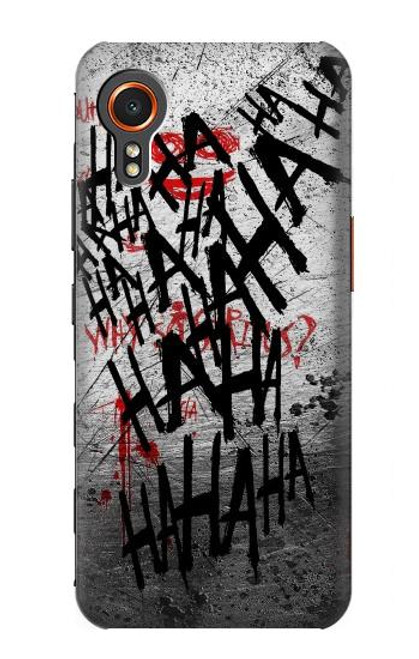 W3073 Joker Hahaha Blood Splash Hard Case and Leather Flip Case For Samsung Galaxy Xcover7