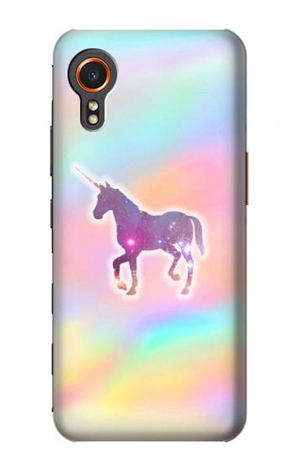 W3203 Rainbow Unicorn Hard Case and Leather Flip Case For Samsung Galaxy Xcover7