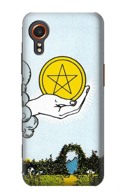 W3722 Tarot Card Ace of Pentacles Coins Hard Case and Leather Flip Case For Samsung Galaxy Xcover7